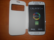 Samsung S4 4, 7 black white (2 sim,  tv,  java)